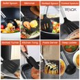 thumbnail image 3 of 40PCs Silicone Cooking Utensils Set 446&acirc; Heat Resistance, RFAQK BPA Free Kitchen Utensils Set for Nonstick Cookware, Gadgets Includes Can Opener, 3 of 7