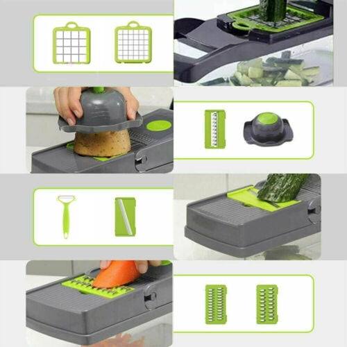 GCP Products 16 In 1 Fruit Vegetable Slicer Cutter Food Onion Veggie Dicer  Chopper Kitchen Us