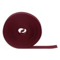 thumbnail image 1 of Cintas elásticas de costura Uxcell de 11 yardas, 1" de ancho, cordón elástico plano de punto para manualidades, marrón rojo, 1 of 6