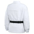 thumbnail image 3 of Women's WEAR by Erin Andrews  White Carolina Panthers Packaway Full-Zip Puffer Jacket, 3 of 6