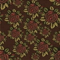 thumbnail image 1 of Ahgly Company Machine Washable Indoor Square Transitional Saddle Brown Area Rugs, 6' Square, 1 of 7