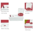 thumbnail image 3 of Cuadros Decorativos Cepillo de enjuague Cambio rápido de agua Vaso de enjuague multifuncional para pinturas a base de agua Wdftyju de costura negro 4 estilos, 3 of 9