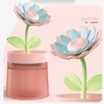 thumbnail image 1 of EDFBUYKRS Flower Air Humidifier Desktop Sunflower Humidifier Bedroom Colorful Atmosphere Light Sprayer, 1 of 4