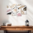 thumbnail image 2 of Elephant Stock Hair Stylist Life Wall Art - Horizontal Multi Panel Canvas - Living Room Wall Decor - Fashion And Beauty Multi Panel - Black And Pink Decor - 24" x 14", 2 of 4