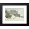 thumbnail image 2 of Henry Swinburne 24x18 Black Modern Framed Museum Art Print Titled - Landscape Near Vietri (1753 - 1803), 2 of 5