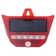 thumbnail image 1 of Sound Light Siren, Easy Installation Solar Alarm Lamp 4 Modes For Residences For Hotels For Apartments, 1 of 8