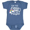thumbnail image 3 of Inktastic For This Little One We Have Prayed Boys or Girls Baby Bodysuit, 3 of 5