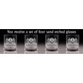 thumbnail image 2 of Boland Irish Coat of Arms Nob Hill Tumblers - Set of 4, 2 of 3