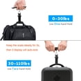 thumbnail image 4 of Digital Luggage Scale Gift for Traveler Suitcase Handheld Weight Scale 110lbs Silver, 4 of 9