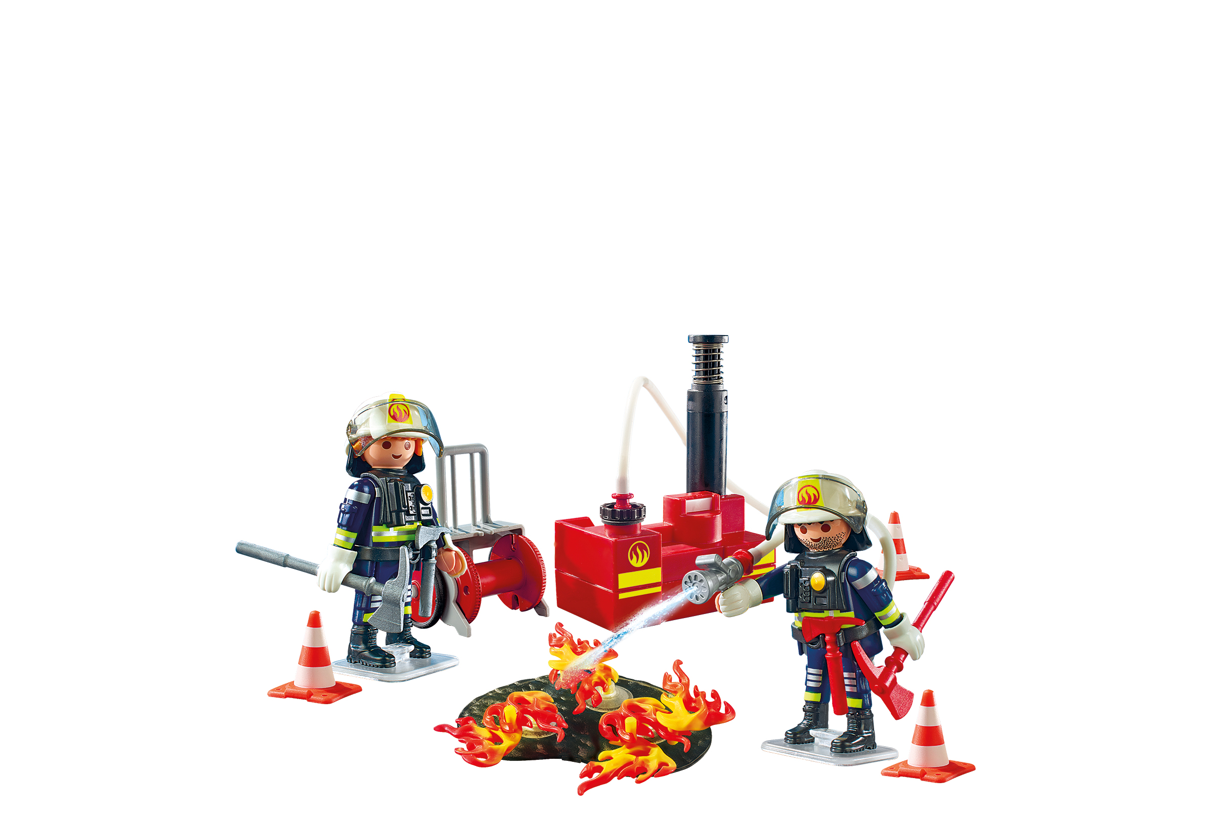 PLAYMOBIL Firefighting Operation with Water Pump - image 2 of 5