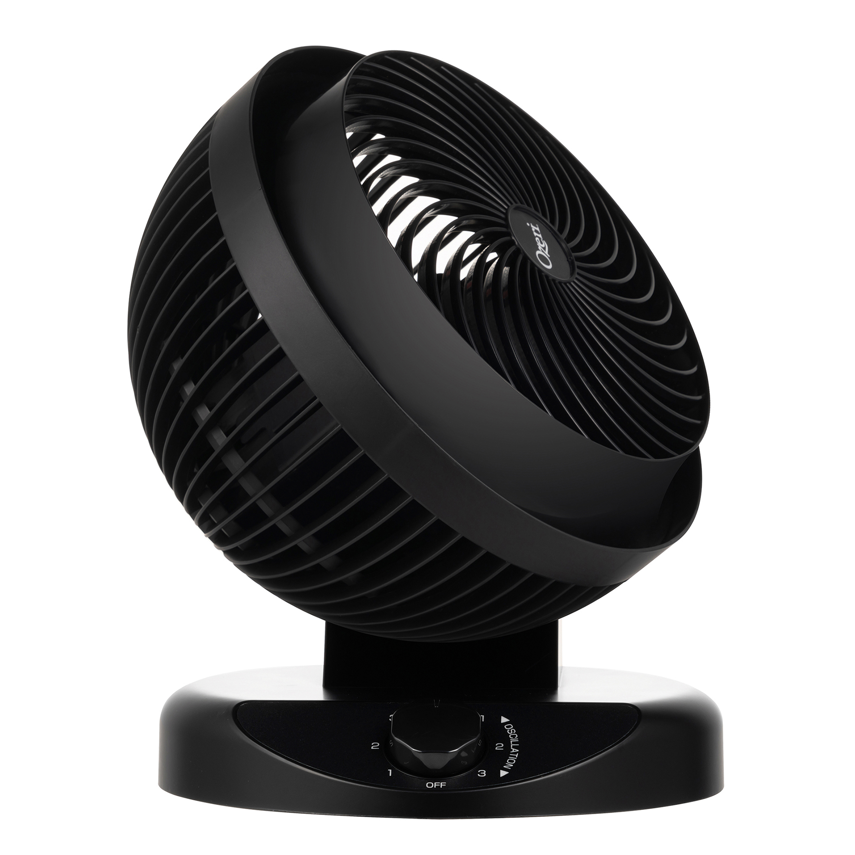 Ozeri Brezza 360 10" Oscillating Table Fan, with Orbital Motion Technology