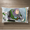thumbnail image 6 of Buzz Lightyear Inner Space Kids 4-Piece Full Sheet Set, Microfiber, White, Disney, 6 of 7
