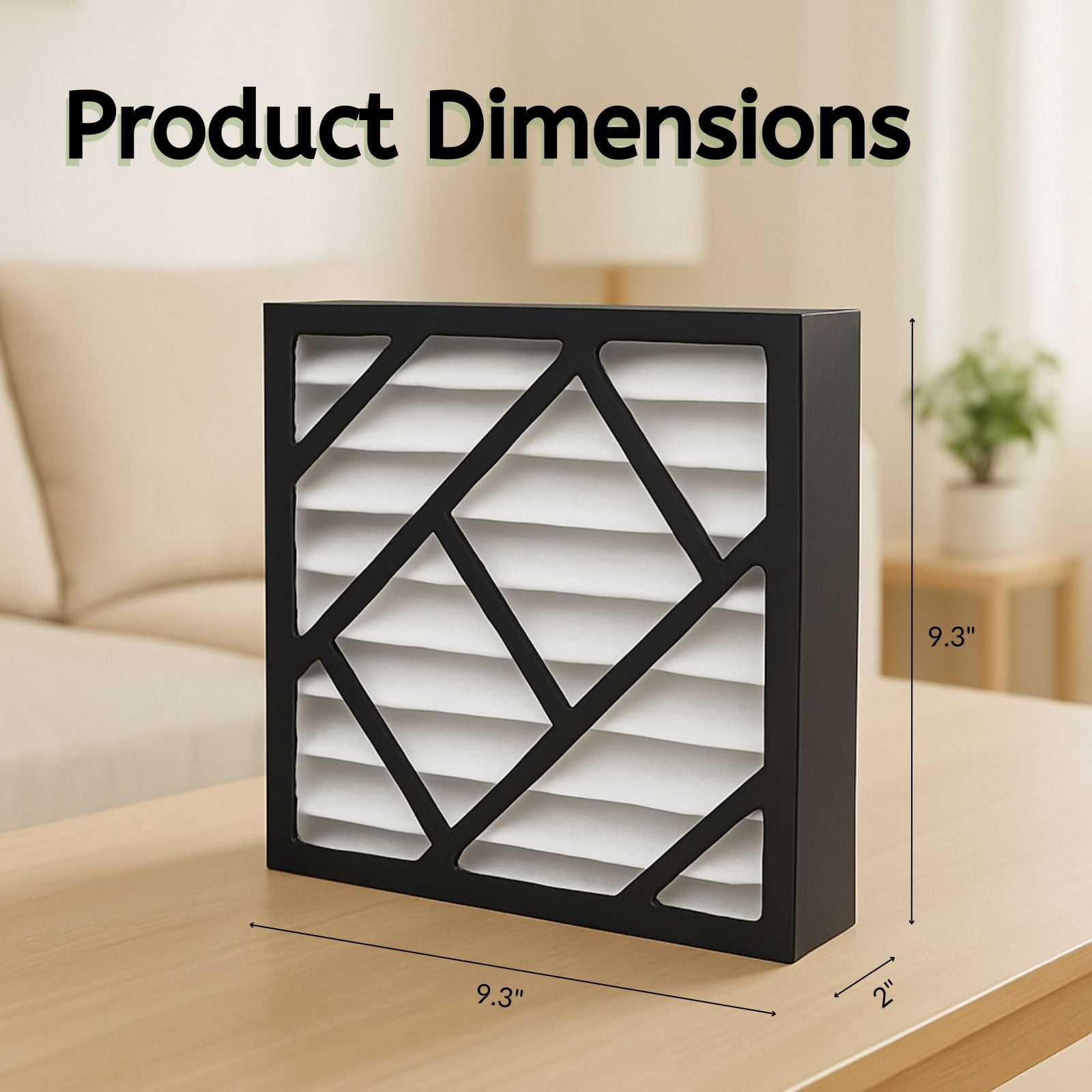 Nispira WC0840 Humidifier Filter Replacement Compatible with Bionaire 911D Models C22 C33 W2 W6 W7 W9 W25 W0210 W0305 W0310 W0340 W0840 W2845, 2 Packs