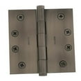 thumbnail image 6 of 1040.150 4" x 4" Square Corner Plain Bearing Hinge - Satin Nickel, 6 of 7