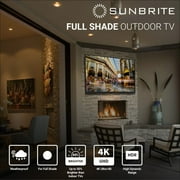 SunBrite Veranda 2 Series 43-inch Full Shade Outdoor TV | 4K Ultra HD HDR LED Weatherproof Television - Direct Lit LED Screen with All-Weather Remote (SB-V-43-4KHDR-BL)