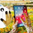 thumbnail image 5 of Gardening Gloves for Women Rose Pruning Thorn Proof Breathable Touchscreen Long Forearm Protection Garden Gloves(Yellow), 5 of 8
