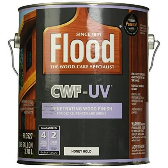 Flood & Ppg Architectural Fin  Cwf-Uv gal Honey Finish FLD527-01