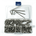 thumbnail image 4 of 184PCS Cotter Pin Assortment Kit - 6 Sizes for Automotive, Mechanics, Car Garage, and More!, 4 of 4