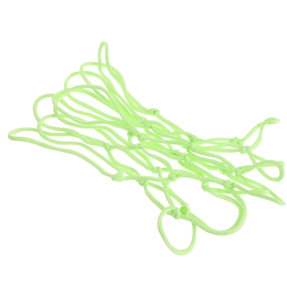 WHAMVOX Portable Basketball Net Replacement Made of Nylon for Sports Green Color Fits Most Standard 36.5 inches
