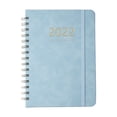 thumbnail image 1 of Cuaderno A5, diario escolar, 2022, cuaderno con horario diario semanal, 160 páginas, libros de ejerc CACAGOO  Aqua, 1 of 7