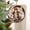 Brown, variant on Hanging Christmas Pendant, Brown Angel Vintage Plastic Round Cutout Decor for Indoor Holiday Scene Layout, Round Plastic Ornaments