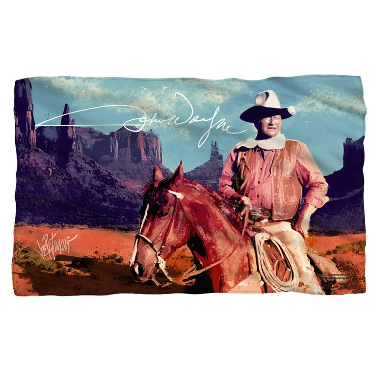 John Wayne Monument Man Sublimation Fleece Blanket 36 x 60 Walmart