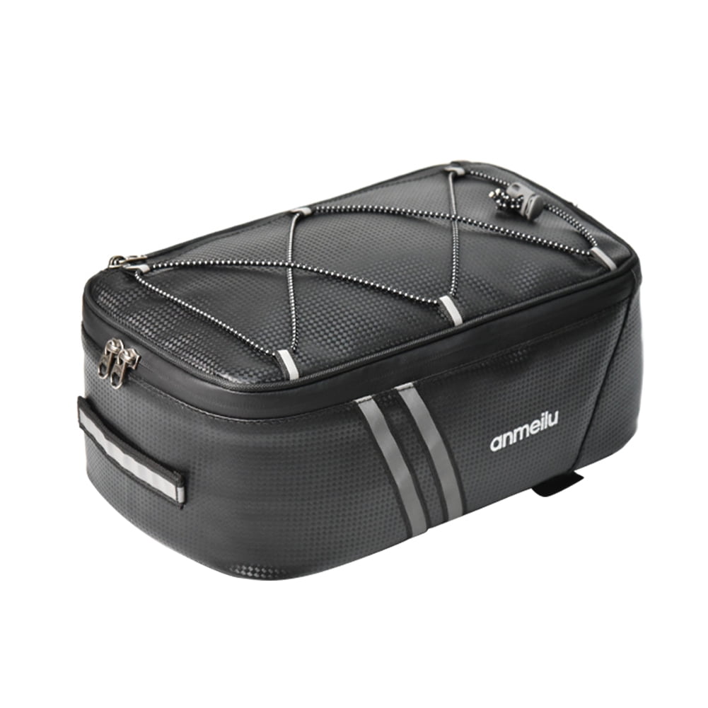 Occkic Bike Bags Rear Rack Bike Trunk Bag With Rain Cover for Luggage