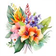 thumbnail image 1 of Hilo de bordar Kit completo de punto de cruz de flores impresas de 11 quilates de algodón ecológico (ACC-933) Hugtrwg Para estrenar, 1 of 9