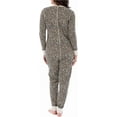 thumbnail image 2 of Fruit of the Loom womens Micro Waffle Premium Thermal Union Suit - Animal Print, 2 of 5