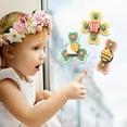 thumbnail image 2 of Baby Bath Spinning Toy Animal Spinner Toys with Suction Cups, 2 of 9