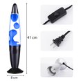thumbnail image 1 of Lampara Lava varios Colores 41 cm decorativa cuarto oficina azul 41 cm La fabrica del Juego Lava Lamp, 1 of 2