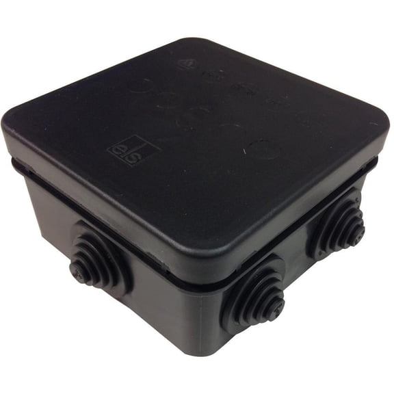 SPELSBERG - Black IP55 Junction Box without Terminals