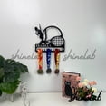 thumbnail image 2 of Shinelab Tennis Medal Hanger, Tennis Player Custom Name LED Wall Decor, Sport Award Display 7893, 2 of 3
