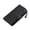 Black, variant on Kcolen Stylish Tri-Fold Zipper Clutch Purse for Women Long Fashion Wallet with Secure Compartment