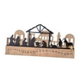 thumbnail image 2 of Calendario de Adviento de Natividad de Madera, Conjunto de Belén, Centro de Mesa Festivo, Adornos Reutilizables Coleccionables de Madera, 24 Días, 2 of 9