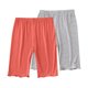thumbnail image 1 of Odeerbi 2-13 Años Niñas 2 Pcs Modal Bike Shorts Cintura Alta Seguridad Bajo Vestido Slip Shorts Yoga Dance Shorts Verano Bermudas Shorts Pantalones de Color Sólido, 1 of 8