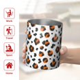 thumbnail image 5 of Leopard 12oz Stainless Steel Coffee Mug – Double-Wall Insulated Cup with Spill-Resistant Lid, 360° Full-Print Design, Keeps Drinks Hot & Cold for Home, Office, Travel,Thanksgiving,Christmas, 5 of 5
