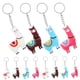 thumbnail image 5 of IDEANATEGRATE 12Ud Llavero Kawaii De Alpaca En PVC Variado Color Para Colgar En Bolsos Y, 5 of 7