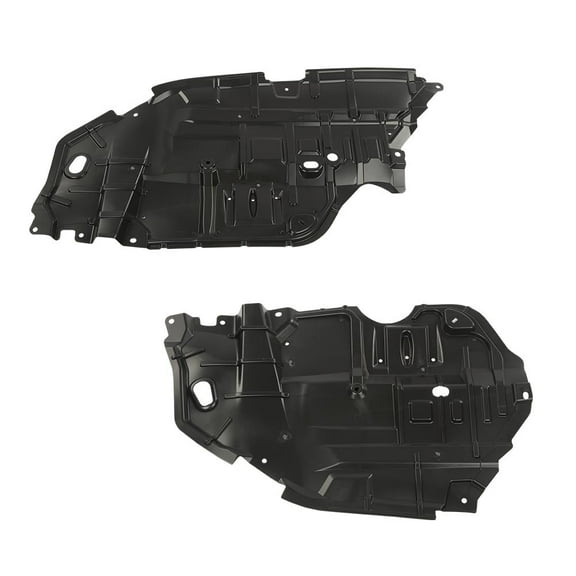 Front Engine Splash Shield Cover Fit For Toyota Camry 2012-2014  Left Right 1Pair Black