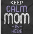 thumbnail image 2 of Funny Keep Calm Mom is Here Meme Women's Long Sleeve T Shirt Brisco Brands 2X, 2 of 4