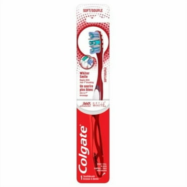Colgate 360° Advanced Optic White Soft Toothbrush - 1 ct
