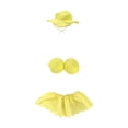 thumbnail image 2 of UALSRZL Porch Goose Outfits Set, 23in Porch Goose Bikini Outfits, Summer Hawaiian Style Geese Outfits for Patio Pool and Yard Outdoor Decor, Yellow, 2 of 7