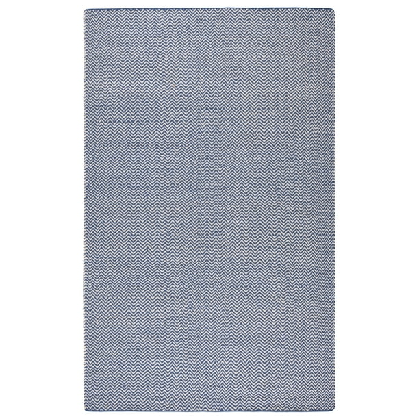 Rizzy Rugs Twist Area Rug Tw2922 Blue Chevron Lined Walmart Com Walmart Com