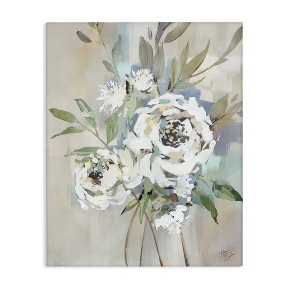 Stupell Industries Shabby Chic Bundle of Antique Roses Canvas Art, 16 x 20, by Nina Blue