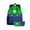 5, variant on Cartoon Video Game Inspired K'i'ds Backpack, Red & Blue Overalls Print Travel Backpacks, Waterproof & Scratch-Resistant Casual Daypack for B'o'ys