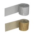 thumbnail image 4 of Crepe Paper Roll 2 Rolls 32ft in 2 Colors (Gold Tone/ Silver Tone), 4 of 5