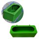 thumbnail image 5 of Comedero de Plástico para Pájaros, Tazas de Alimentación de Alimentos, Cuenco Colgante de Plástico para Loros, Periquitos, Aves, Palomas, Verde L Salvador  Comedero para pájaros, 5 of 8