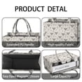 thumbnail image 4 of Large Capacity Tote Bag,Highland Cow Cactus Triangle Pattern Handbag Fashion Luxury Tote Bag,15.7"x13"x 5.1" Inches,Laptop Compatible, 4 of 6