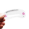 thumbnail image 5 of CYC 24 Styles Pochoirs de Mise en Forme des Sourcils Trousse de Soins Ensemble de Maquillage Gabarit Outil, 5 of 5