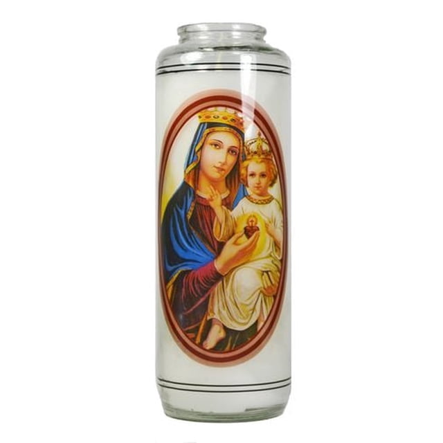 8po - Bougie religieuse - Marie
